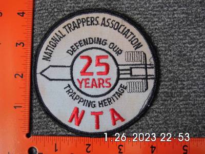 NTA 25 Year Anniversary Patch
